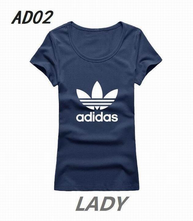 Adidas short round collar T woman S-2XL-031